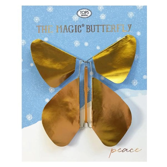 Metallic Flying Magic Butterfly