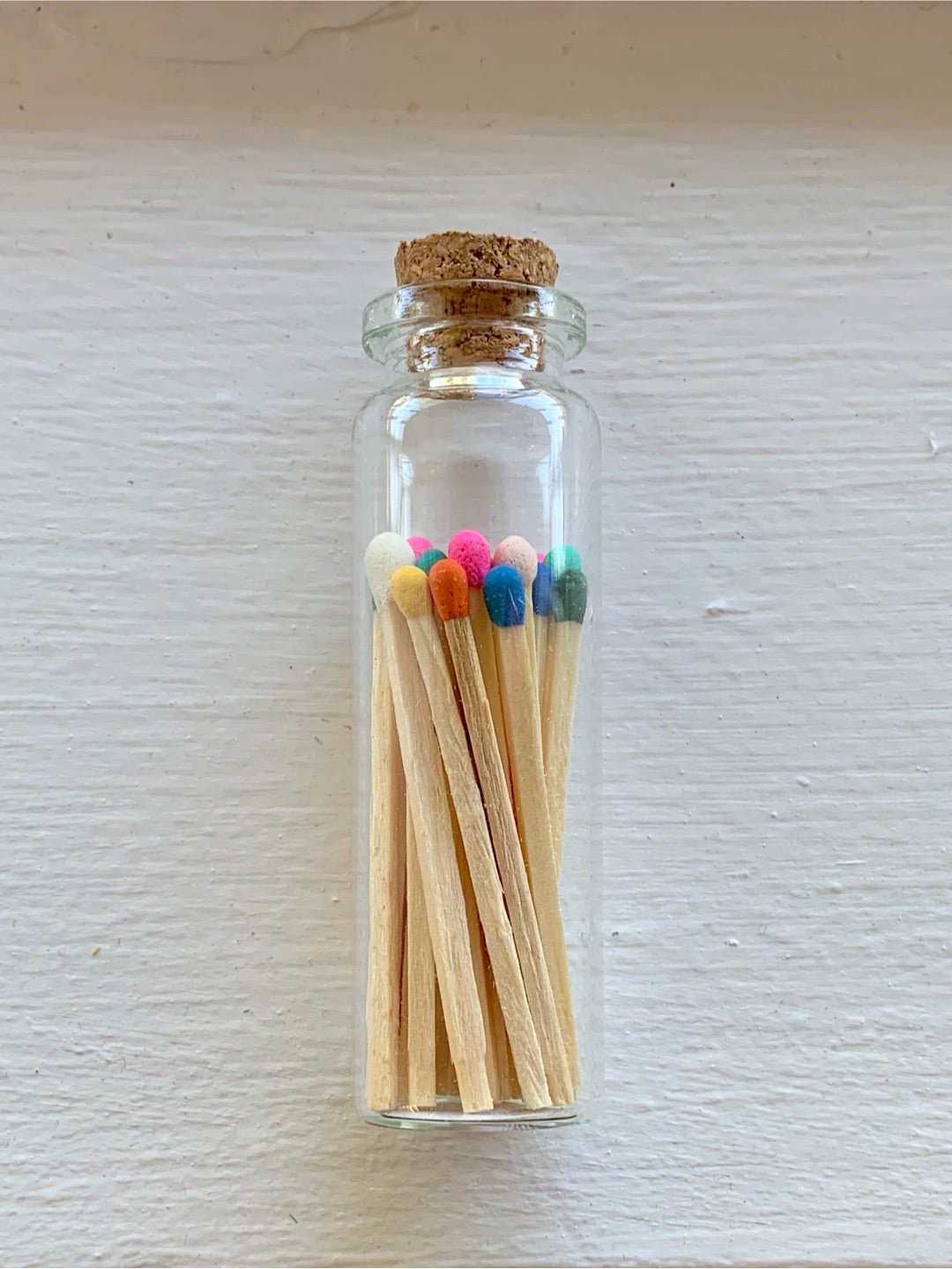 Rainbow Matches In Bottle